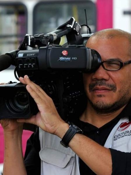 Ronaldo Luiz Rodrigues da Silva, repórter cinematográfico da TV Cultura do Pará - Reprodução