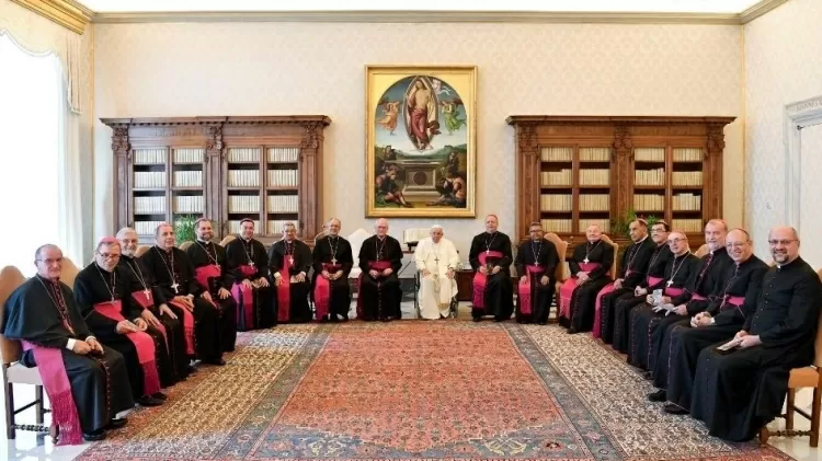 Bispos da Amazônia se reúnem com o papa Francisco - 20.jun.22 - Vatican News - 20.jun.22 - Vatican News