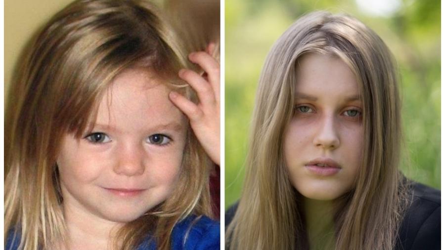 Julia afirma que é Madeleine McCann, garota que desapareceu em Portugal em 2007, quando tinha 3 anos - Reprodução
