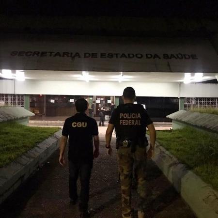 Operação da PF investiga desvio de recursos usados para enfrentamento à covid-19 Amapá - Divulgação/Polícia Federal