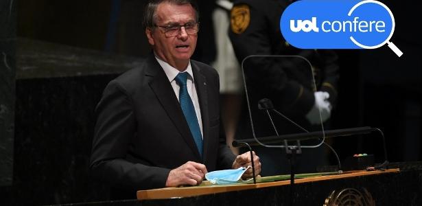 Na ONU, Bolsonaro mente sobre inflação, pandemia e meio ambiente