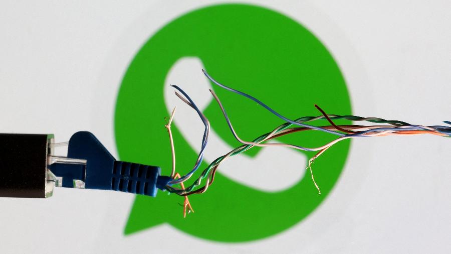 WhatsApp caiu hoje; usuários relataram instabilidades nas redes e fizeram memes  - 11.mar.2022 - Dado Ruvic/Reuters