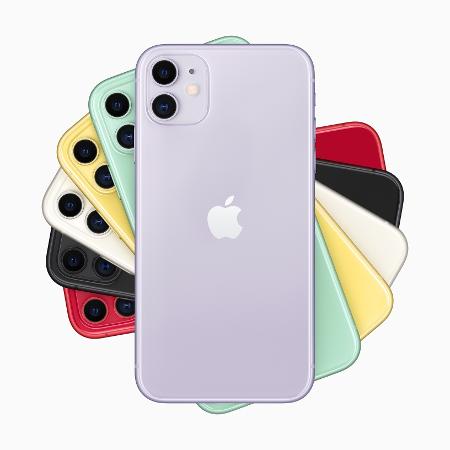 iPhone 11, diferentes cores - Divulgação