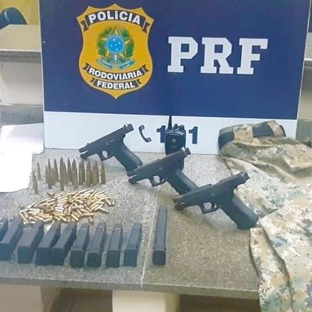 PRF prende integrantes de milícia que atua na Zona Oeste do Rio com armas, munições e grande quantia em dinheiro - PRF