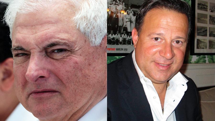 Ricardo Martinelli (2009-2014) e Juan Carlos Varela (2014-2019) já foram aliados, e hoje são inimigos políticos - Getty Images