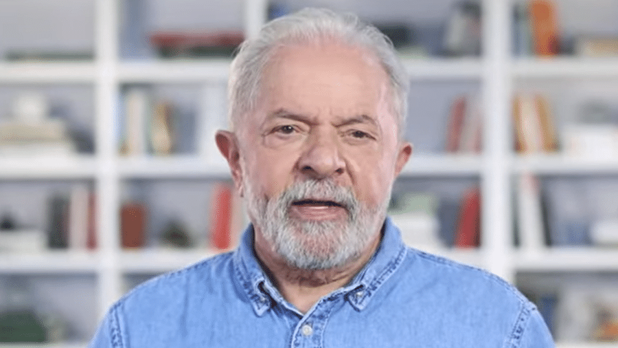 O ex-presidente Luiz Inácio Lula da Silva em discurso na véspera do 7 de Setembro - Reprodução