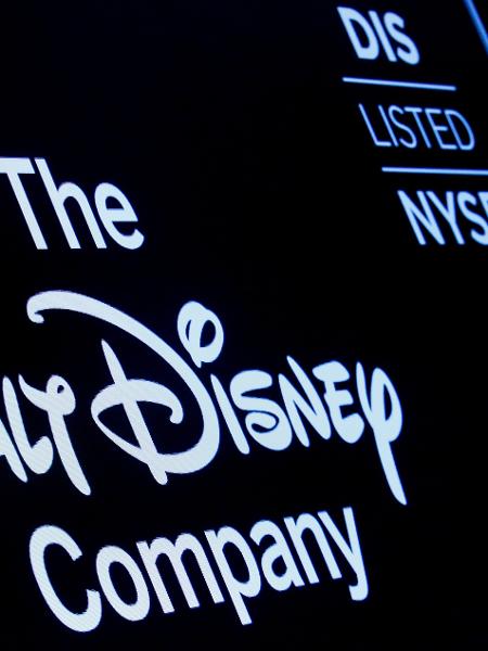 Logotipo da Walt Disney Company na Bolsa de Valores de Nova York - Brendan McDermid/Reuters