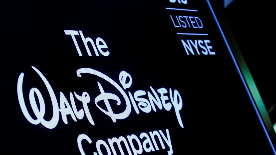 Logotipo da Walt Disney Company na Bolsa de Valores de Nova York - Brendan McDermid/Reuters