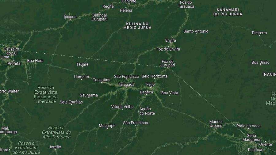 Tremor de terra foi sentido nas imediações da divisa do Acre com o Amazonas