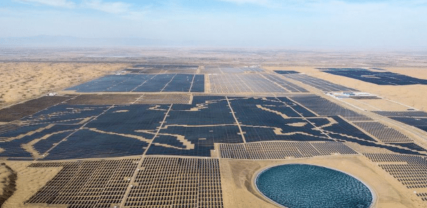 China está construindo Grande Muralha Solar capaz de abastecer Pequim