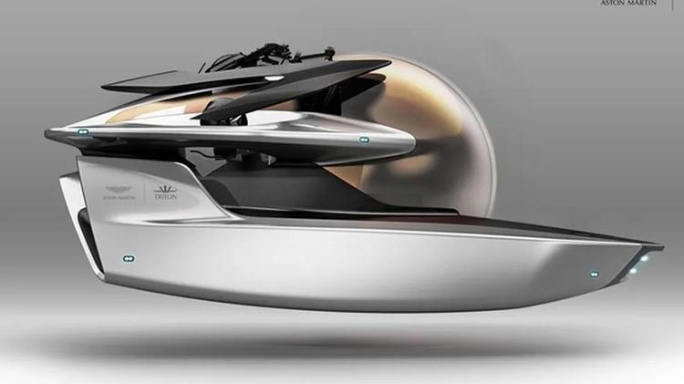 Aston Martin Neptune, produzido em parceria com uma empresa fabricante de submarinos; poucas unidades foram produzidas em 2017, e hoje podem valer até R$ 25 milhões Aston Martin Neptune, produzido em parceria com uma empresa fabricante de submarinos; poucas unidades foram produzidas em 2017, e hoje podem valer até R$ 25 milhões