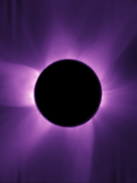 Coroa solar vista pelos satélites da Proba-3 Coroa solar vista pelos satélites da Proba-3