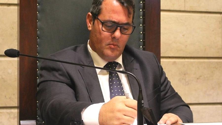 Vereador Marcelo Siciliano (PHS), na Câmara Municipal do Rio de Janeiro - Reprodução/Instagram/@siciliano.rj