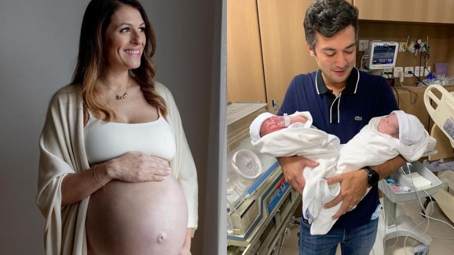 Mariana deu à luz na tarde de hoje em uma maternidade de São Paulo - Mariana Arasaki/Instagram e Arquivo familiar