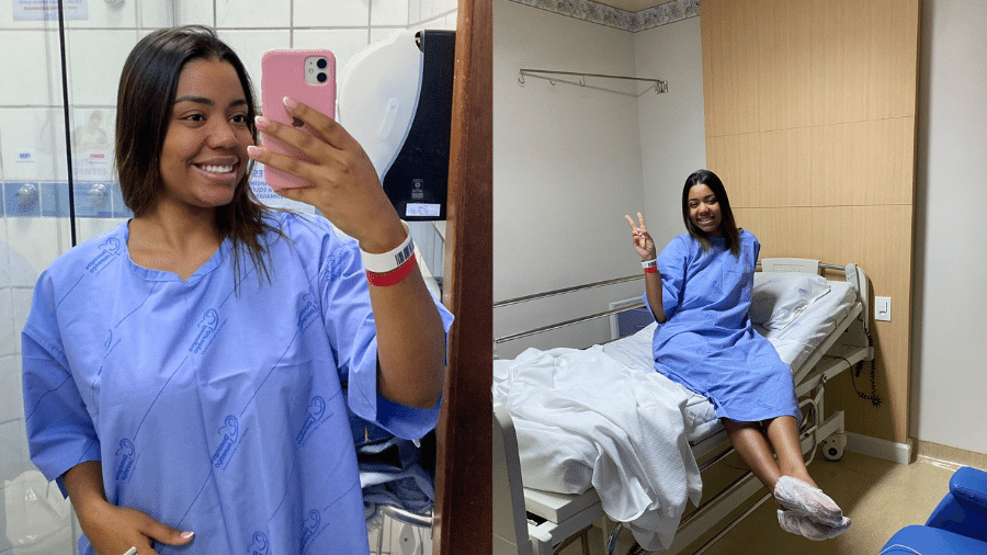 Paloma Melo, 22, fez laqueadura em hospital do Rio de Janeiro; ela destaca 