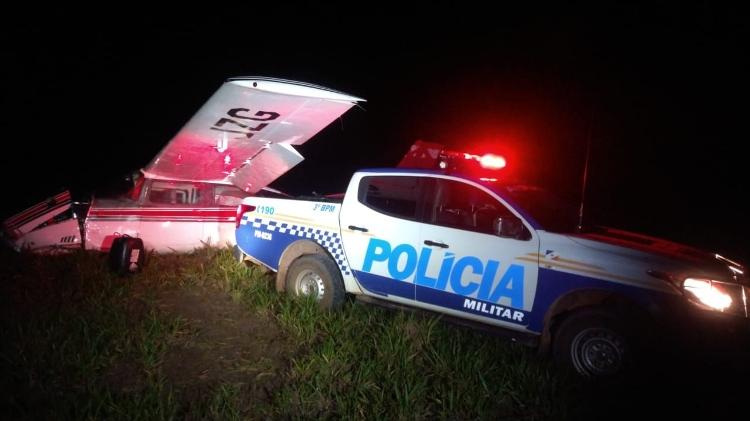 Avião ficou avariado após pouso emergencial