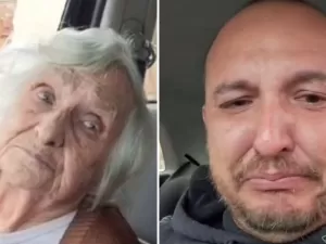 Neto leva avó com demência para ver casa após enchente: 'Quem arrancou?'