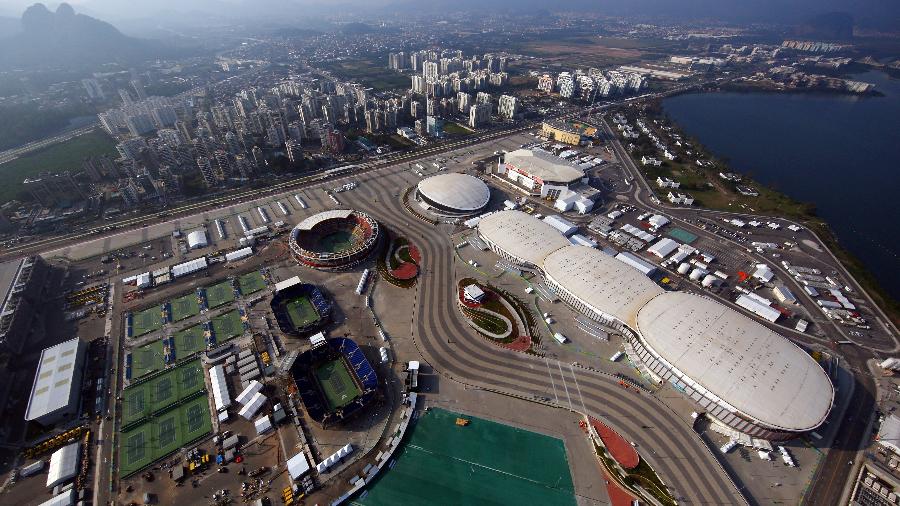 Imagem aérea do parque olímpico do Rio de Janeiro - Michael Heiman/Getty Images