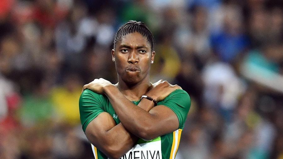 Caster Semenya ficou conhecida no mundo do esporte no Mundial de Berlim, em 2009  - JEWEL SAMAD/AFP