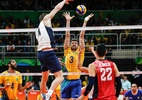 Brasil perde para EUA e falha em primeiro grande desafio no vôlei masculino