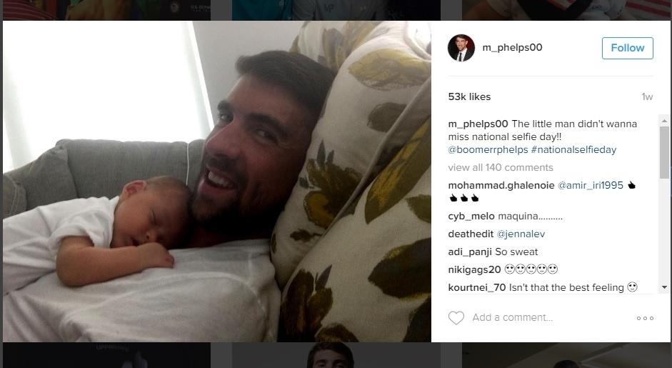 Reprodução/Instagram Michael Phelps