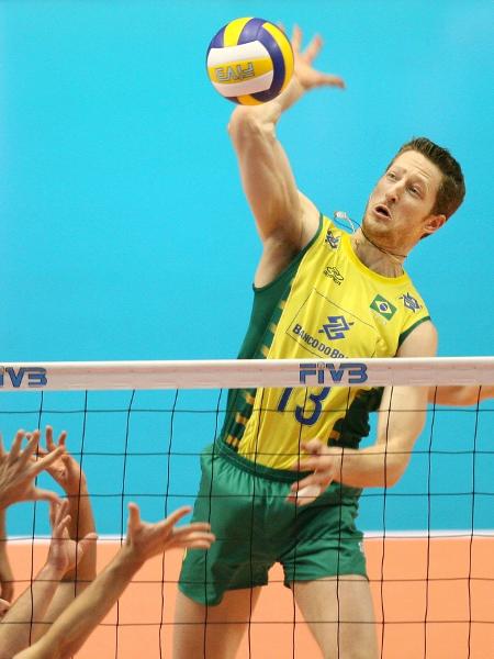 Gustavo Endres, ex-jogador de vôlei - AFP PHOTO / KAZUHIRO NOGI