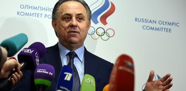 Ministro do esporte russo, Vitaly Mutko, teria encoberto casos de doping - VASILY MAXIMOV/AFP