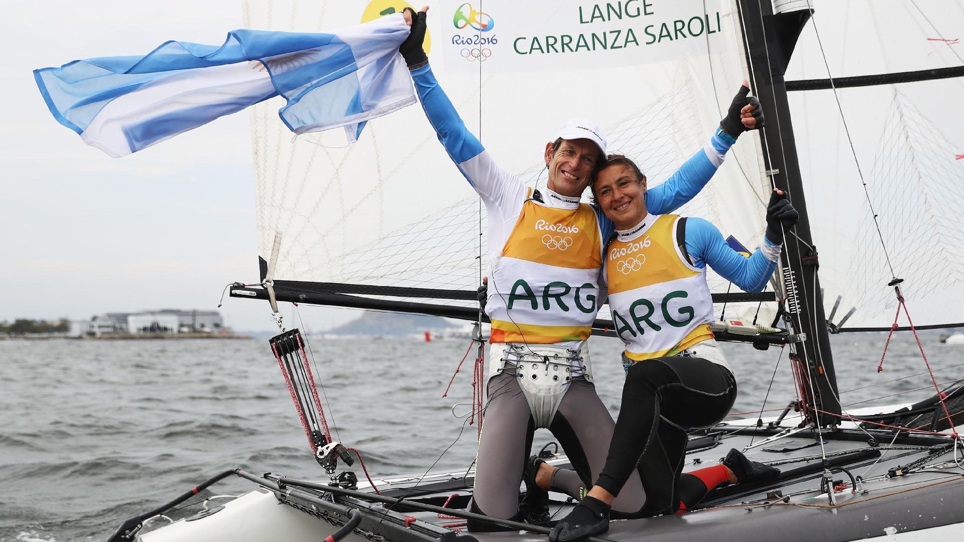 Santiago Lange, argentino da vela, busca bi olímpico em barco que voa