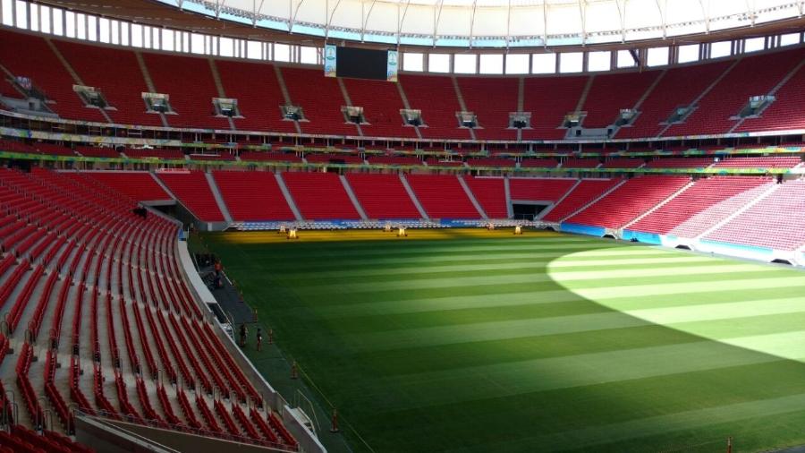 Estádio Mané Garrincha, em Brasília, será palco de Botafogo e Fluminense pelo Brasileiro - Comitê Rio-2016