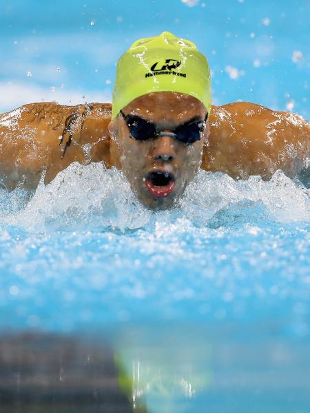 André Brasil conquista medalha de bronze nos 100 m borboleta S10 - Matthew Stockman/Getty Images