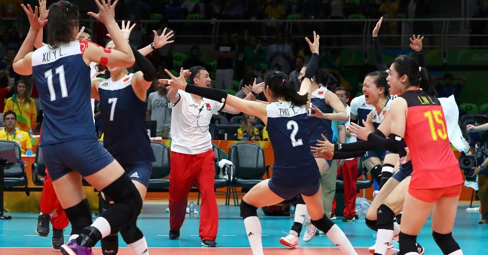 Rio-2016: China vence e elimina Brasil no vôlei feminino ...