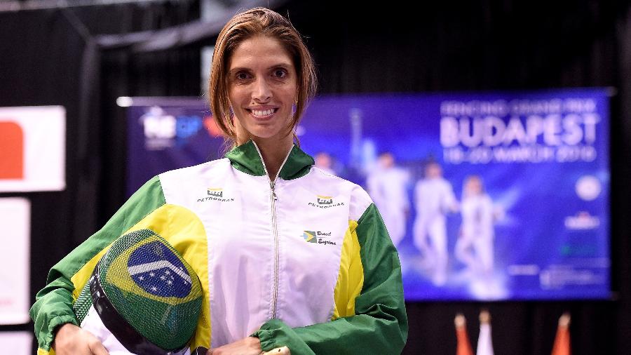 Nathalie Moellhausen, atleta brasileira da esgrima - Divulgação