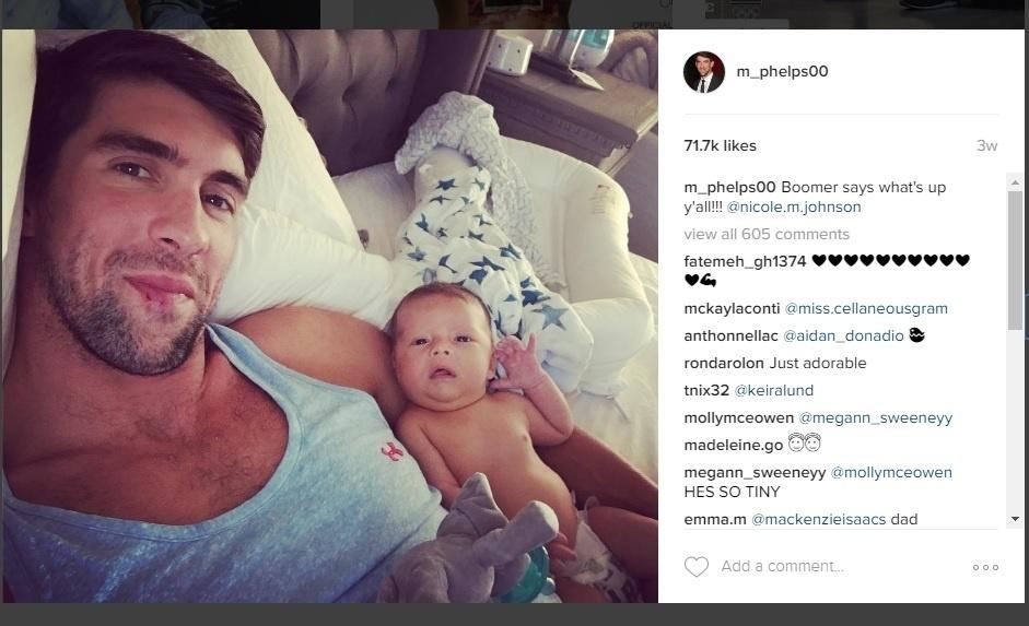 Reprodução/Instagram Michael Phelps