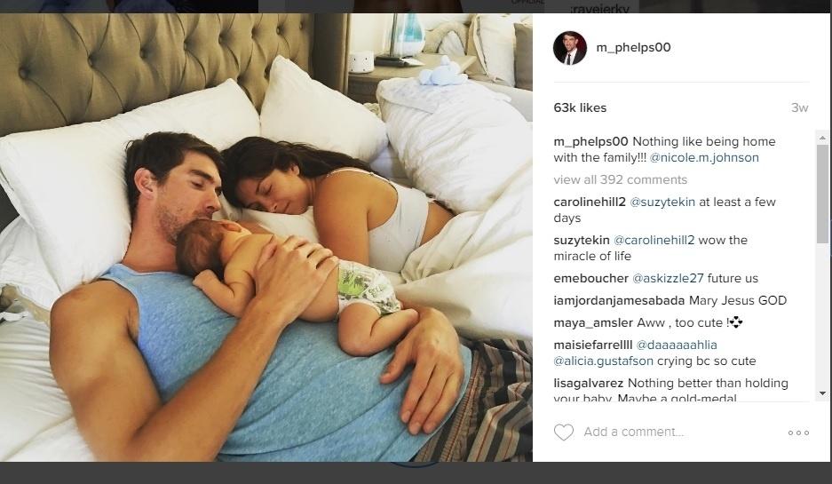 Reprodução/Instagram Michael Phelps