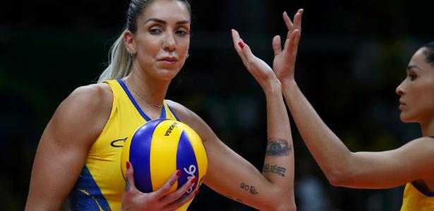 Estrela da seleção brasileira, Thaísa defende o Eczacibasi Vitra, de Istambul  - Marcelo del Pozo/Reuters