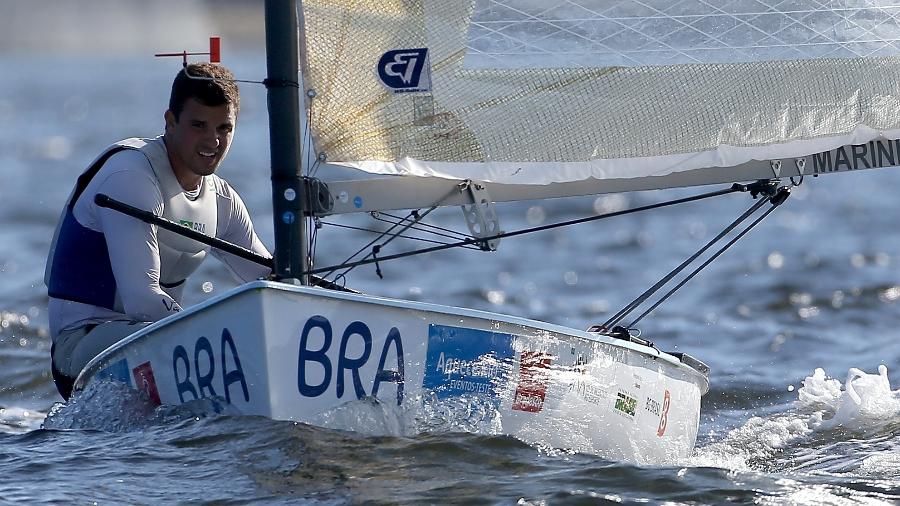 Jorge Zarif participa de evento-teste das Olimpíadas do Rio na classe Finn da vela - Getty Images