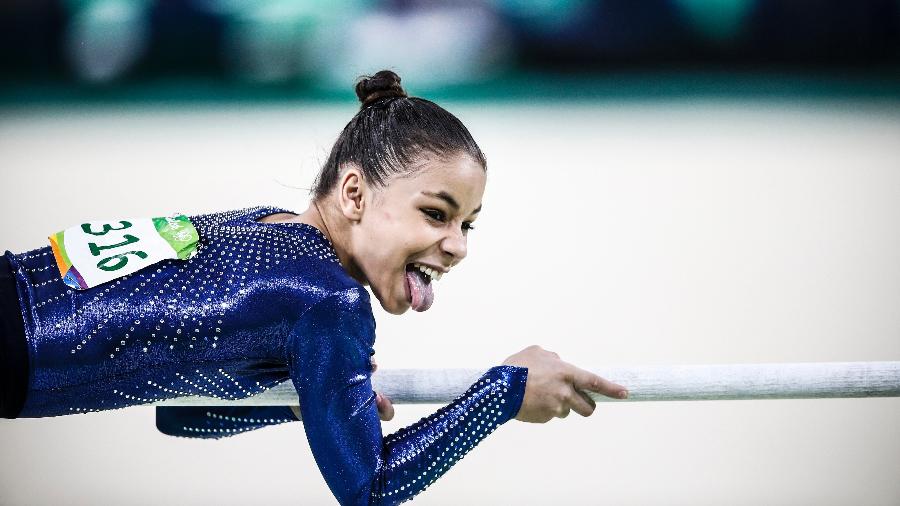 Flavia Saraiva, ginasta do Brasil nos Jogos Olímpicos de 2016, no Rio de Janeiro - Lucas Lima/UOL