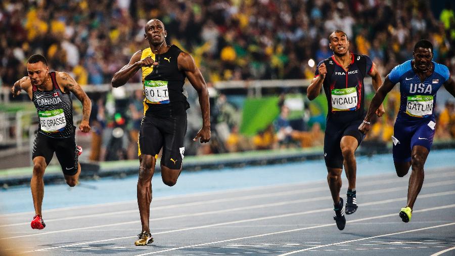 Usain Bolt vence a final dos 100m rasos nos Jogos Olímpicos de 2016, no Rio de Janeiro - Lucas Lima/UOL