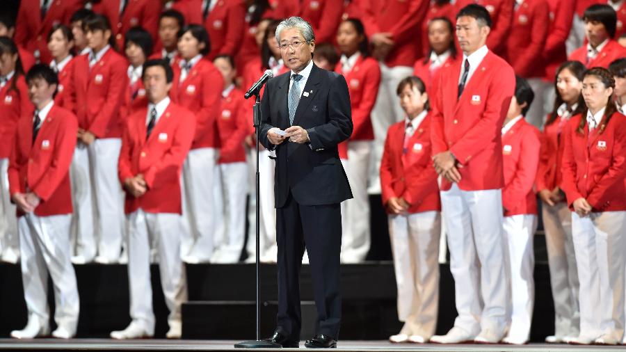 Ex-chefe do comitê de candidatura de Tóquio, Tsunekazu Takeda; renúncia em 2019 - Atsushi Tomura/Getty Images