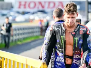 MotoGP: "É inaceitável", diz Quartararo após ficar novamente sem combustível no fim do GP