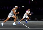 Federer e Nadal treinam juntos na Laver Cup; assista - (Sem crédito)