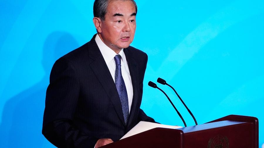 Wang Yi, ministro das Relações Exteriores da China - Reprodução
