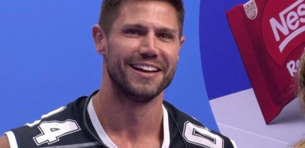 Jonas durante e Prova do Anjo do BBB 26; a disputa aconteceu na tarde deste sábado (17) - undefined
