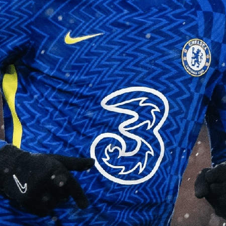 Three estava na camisa do Chelsea desde janeiro de 2020 - Twitter / Chelsea FC