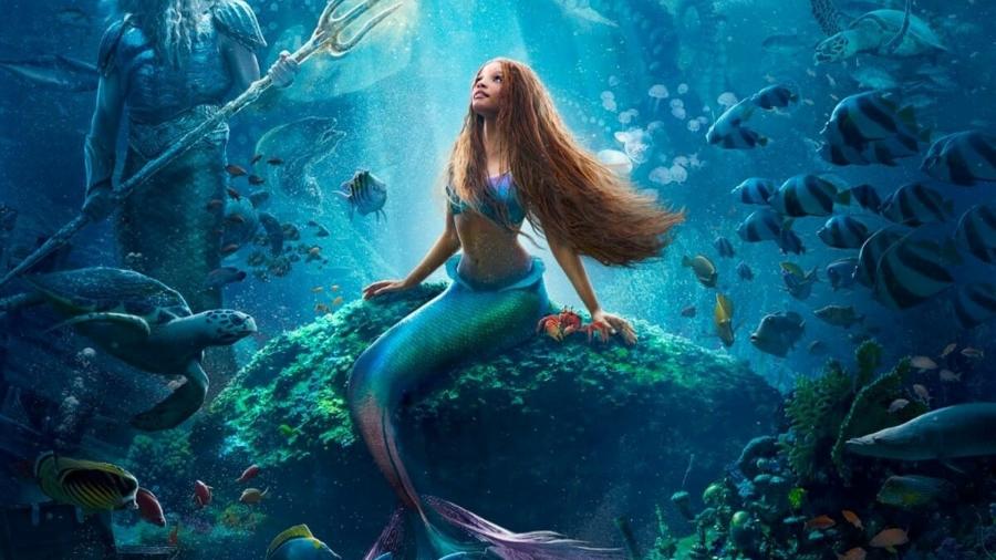 O filme "A Pequena Sereia" é estrelado por Halle Bailey - Divulgação/Disney