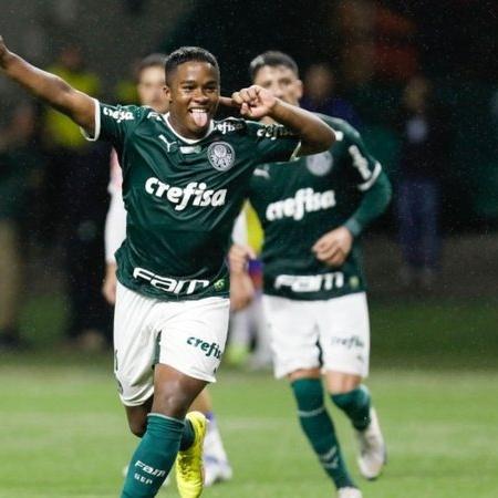 Endrick será titular do Palmeiras diante do América-MG - GettyImages