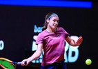 Carol entra na dupla e Riera joga pela Argentina - Julia Riera chegou a São Paulo na quinta à noite e treinou na sexta (Foto: Luiz Cândido/CBT)