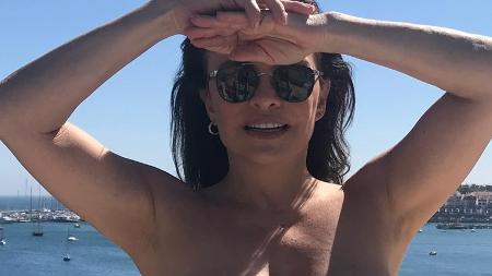 Aos 57 anos, Luiza Tomé exibiu a boa forma e ganhou elogios dos fãs na web - Foto: Reprodução/ Instagram
