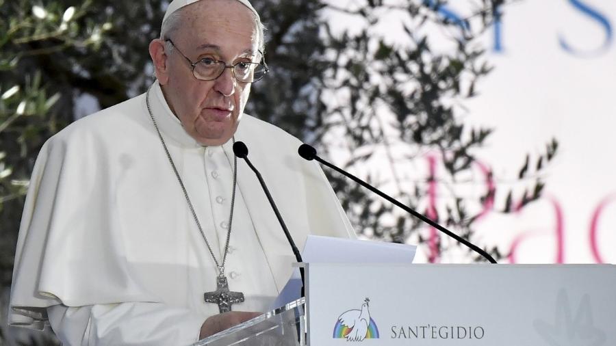 Papa pede unidade da classe política mundial e condena aborto -                                 ANDREAS SOLARO/AFP                            