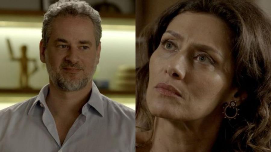 Eugênio (Dan Stulbach) e Joyce (Maria Fernanda Cândido) de A Forca do Querer (Divulgação/TV Globo) - Divulgação/TV Globo